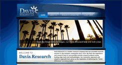 Desktop Screenshot of davisresearch.com